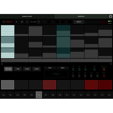 Lemur Midi Step Sequencer 16